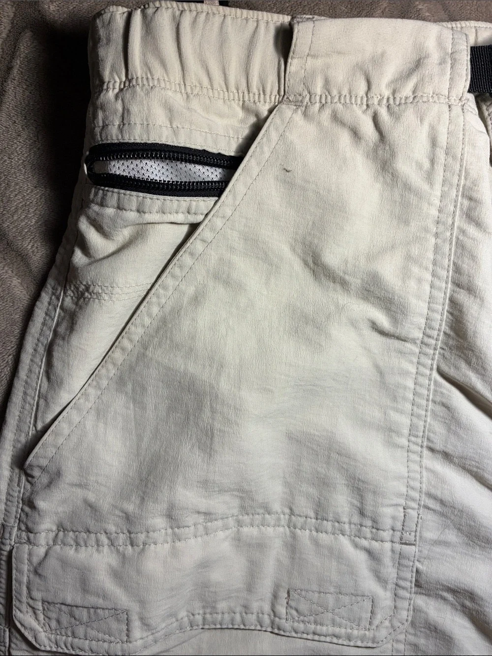 The North Face Men’s Nylon Belted Convertible Pants Size M 34/30